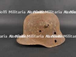 Allemagne WW1 lot terrain de 2 casques et 2 lanternes — miniature 3