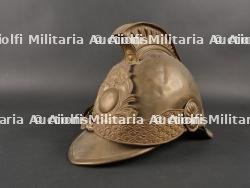 France IIIe République casque de pompiers de Humes — photo 1