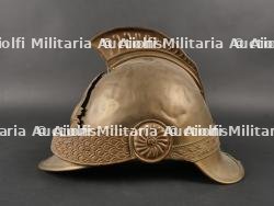 France IIIe République casque de pompiers de Humes — miniature 4