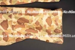 Pantalon HBT 43 camouflé. US HBT 43 camouflaged trousers. — miniature 4