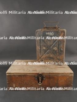 Caisses allemandes pour mortiers 8cm et munitions