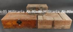 Caisses munitions d'artillerie allemandes