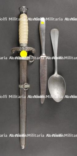 Reproduction d'une dague Heer et couverts Luftwaffe