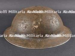 Casque Anglais MkII avec insigne et personnalisation. British MkII helmet — miniature 2