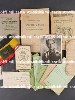 Gros lot de documents Belgique 1940. Large lot of Belgian documents from 1940 — photo 3