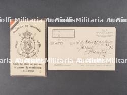 Gros lot de documents Belgique 1940. Large lot of Belgian documents from 1940 — miniature 19