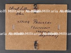 Ensemble sabre, documents et chemise de prisonnier du Colonel Leblanc des Chasseurs Ardennais. Set including sabre, documents and prisoner shirt of Colonel Leblanc from the Ardennes Chasseurs — miniature 20