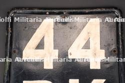 Plaque d'immatriculation civile. Civil registration plate. — photo 7