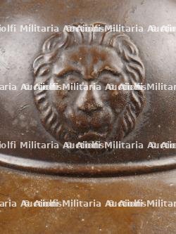 Casque Belge WWI avec impact. Belgian WWI helmet with impact — photo 3