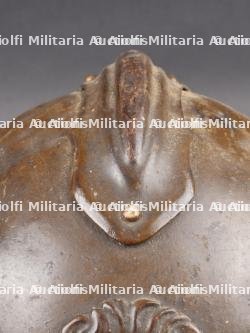 Casque Belge WWI avec impact. Belgian WWI helmet with impact — photo 4