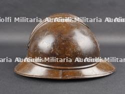 Casque Belge WWI avec impact. Belgian WWI helmet with impact — miniature 9