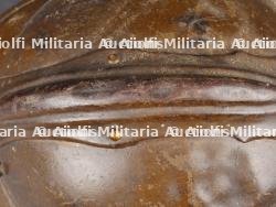 Casque Belge WWI avec impact. Belgian WWI helmet with impact — miniature 12