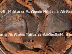 Casque Belge WWI avec impact. Belgian WWI helmet with impact — photo 14