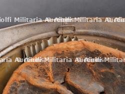 Casque Belge WWI avec impact. Belgian WWI helmet with impact — miniature 17