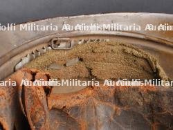 Casque Belge WWI avec impact. Belgian WWI helmet with impact — photo 18