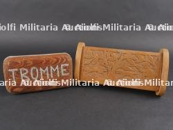 Artisanat d'un prisonnier belge de Vielsalm. Handicraft made by a Belgian prisoner from Vielsalm