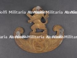 Rare plaque de shako de voltigeur belge. Rare Belgian voltigeur shako plate — photo 4