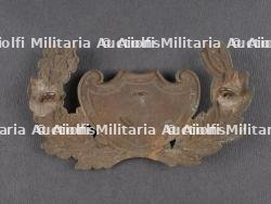 Hausse col belge 1850 et cuivreries. Belgian gorget from 1850 with brass fittings — photo 3