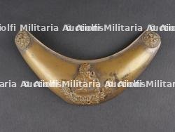 Hausse col belge 1850 et cuivreries. Belgian gorget from 1850 with brass fittings — photo 6