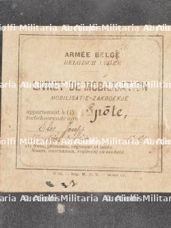 Documents et plaque de képi du 14e de Ligne. Documents and kepi plate from the 14th Line Infantry — miniature 5