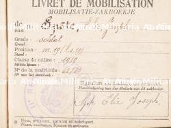 Documents et plaque de képi du 14e de Ligne. Documents and kepi plate from the 14th Line Infantry — miniature 8