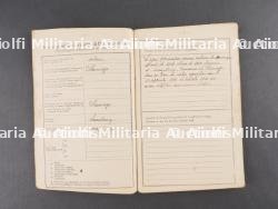 Documents et plaque de képi du 14e de Ligne. Documents and kepi plate from the 14th Line Infantry — miniature 10