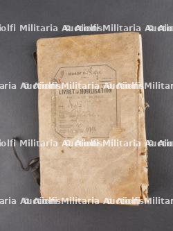 Documents et plaque de képi du 14e de Ligne. Documents and kepi plate from the 14th Line Infantry — photo 22