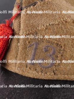 Bonnet de police belge du 13e de Ligne. Belgian side cap from the 13th Line Infantry — miniature 3