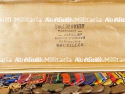 Belgique 1914-1918 et 1940-1945 ensemble de médailles et réductions. Belgium 1914–1918 and 1940–1945 medal and miniature set — miniature 16