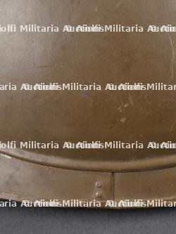 Casque Adrian Belge M1915 du 6e Artillerie à Cheval. Belgian Adrian helmet model M1915 from the 6th Horse Artillery — miniature 4