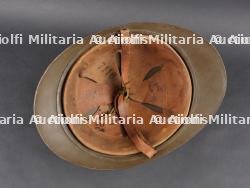 Casque Adrian Belge M1915 du 6e Artillerie à Cheval. Belgian Adrian helmet model M1915 from the 6th Horse Artillery — miniature 10