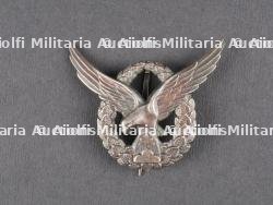 Brevet de pilote observateur Slovaque. Slovak pilot-observer badge