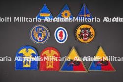 Insignes de manche US. US Army shoulder insignia.