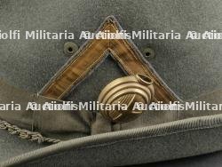 Chapeau de grande tenue de sous-lieutenant du 3eme Régiment des Chasseurs Alpins italien. Second lieutenant of the 3rd Italian Alpine Hunters Regiment. — photo 5