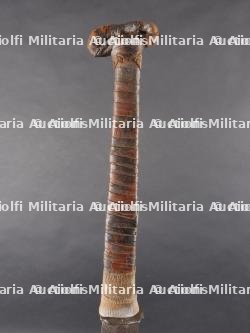 Sabre Dao ramené par un ancien du Corps de Volontaires belge en Corée. Dao saber brought back by a former member of the Belgian Volunteer Corps in Korea — miniature 7
