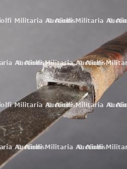 Sabre Dao ramené par un ancien du Corps de Volontaires belge en Corée. Dao saber brought back by a former member of the Belgian Volunteer Corps in Korea — miniature 13