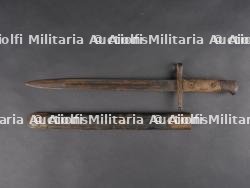 Lot de 5 baïonnettes italiennes et étrangères. Lot of 5 Italian and other foreign bayonets — photo 15