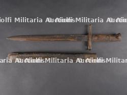Lot de 5 baïonnettes italiennes et étrangères. Lot of 5 Italian and other foreign bayonets — miniature 16