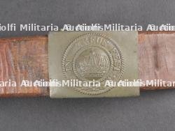 Ceinturon allemand WWI. German WW1 belt — miniature 11