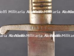Glaive d'artilleur saxon M1849. Saxon artilleryman’s glaive M1849 — miniature 12
