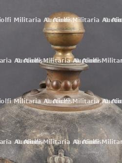 Casque à boule d'artilleur M1871. Artillery spike helmet M1871 — photo 4