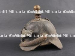 Casque à boule d'artilleur M1871. Artillery spike helmet M1871 — miniature 5