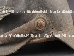 Casque à boule d'artilleur M1871. Artillery spike helmet M1871 — miniature 7