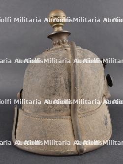 Casque à boule d'artilleur M1871. Artillery spike helmet M1871 — photo 8