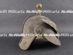 Casque à boule d'artilleur M1871. Artillery spike helmet M1871 — photo 9