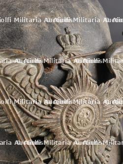 Casque à boule d'artilleur M1871. Artillery spike helmet M1871 — miniature 11