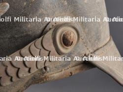 Casque à boule d'artilleur M1871. Artillery spike helmet M1871 — photo 14