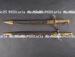 Glaive et baïonnette Allemagne Impériale. Glaive and bayonet from Imperial Germany