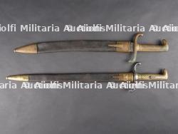 Glaive et baïonnette Allemagne Impériale. Glaive and bayonet from Imperial Germany — miniature 2