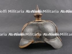 Casque à pointe avec plaque du JR88 de Nassau. Pickelhaube with JR88 Nassau plate — miniature 5